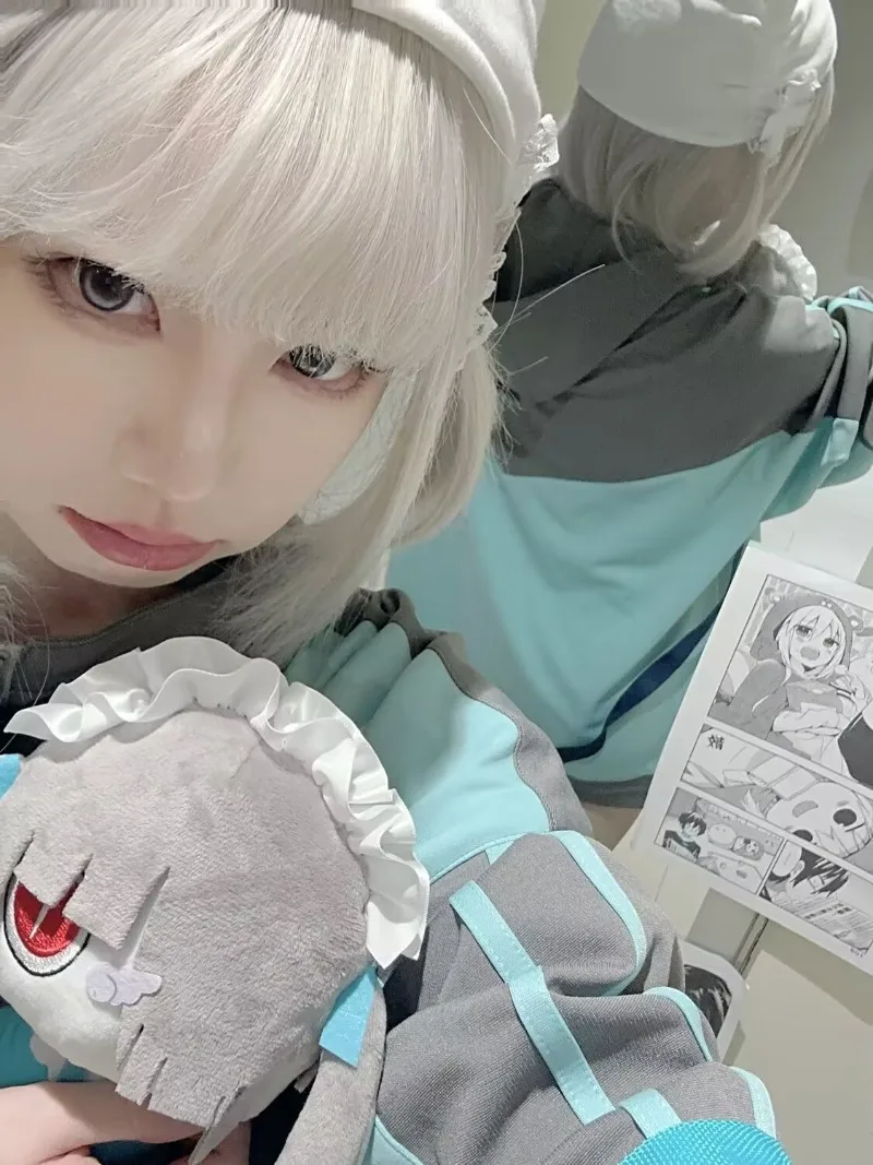 الثقافة الفرعية اليابانية التصميم الأصلي ملابس Kawaii الحلو لطيف فتاة البلوز سترة الخريف الشتاء فضفاض زمم هوديي القمم