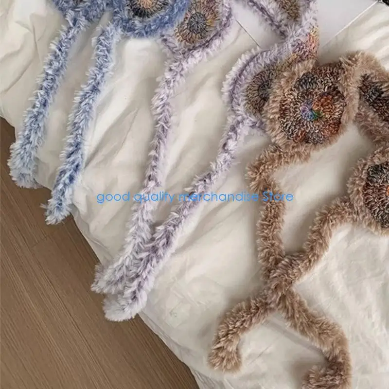 Y5JD Maglia Copriorecchie Fasce Paraorecchie Attrezzatura invernale per donne Ragazze Morbido calore durante le giornate fredde