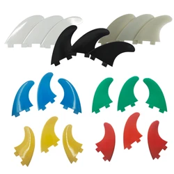 G5 Surf Fins UPSURF FCS Fins M Tri Fins Plastic Surfboard Fin For Shortboard Thruster Nylon 3 Fins Set Quilla Surf