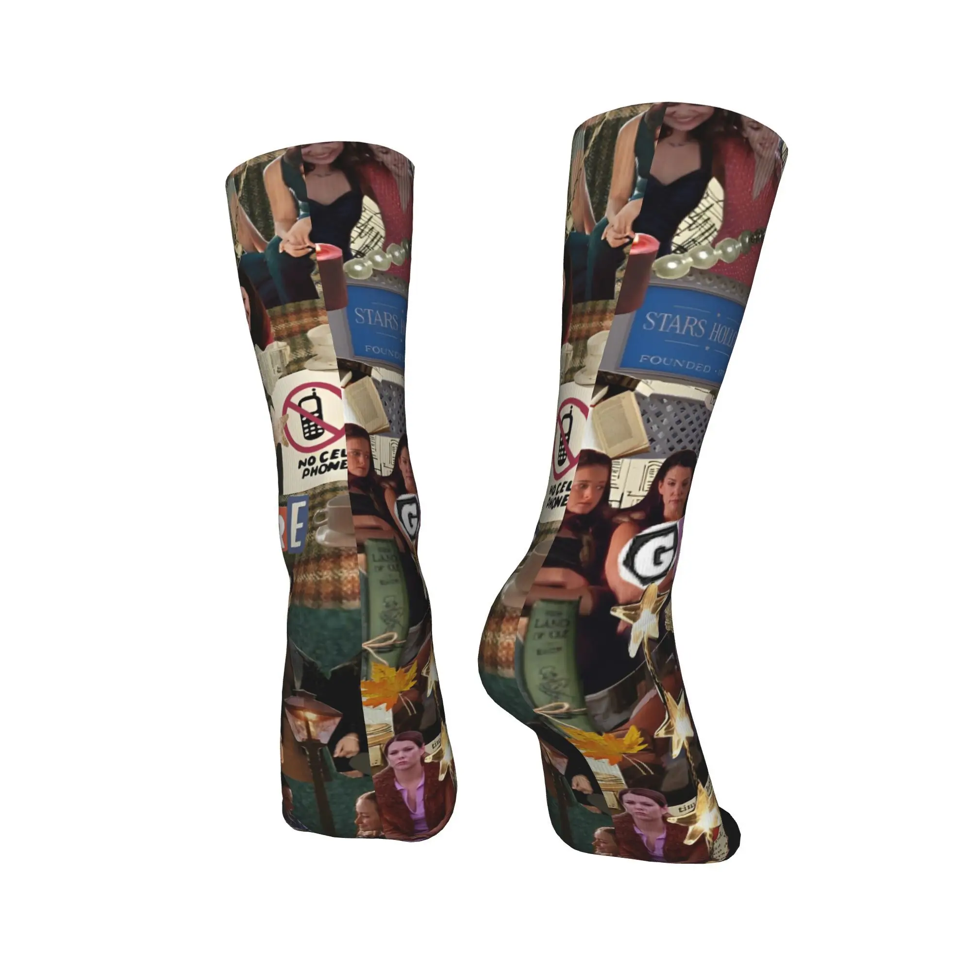 الرجال الجوارب Gilmore الفتيات يحبني القهوة مثل جوارب الربيع مضحك الجوارب الناعمة الدافئة تصميم الرياضة في الهواء الطلق عدم الانزلاق الجوارب #4