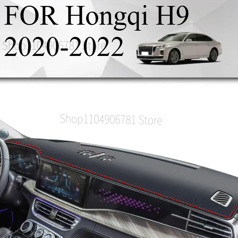 

FOR Hongqi H9 2020-2022 Car Dash Mat Dashmat Dashboard Mat Cover Sun Shade Dash Board Cover Carpet Accessories