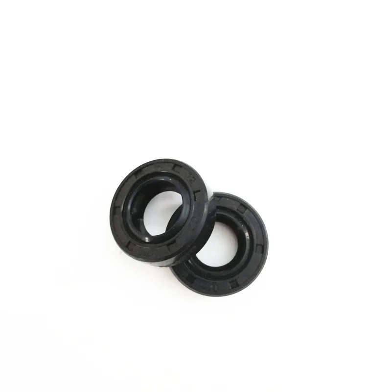 2 PCS 12*22*7 TC Shaft Oil Seal Nitrile Covered Double Lip With Garter Spring
