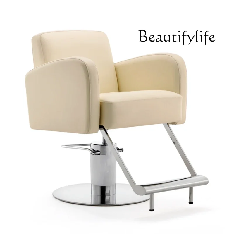 

Barber Shop Simple Lifting Seat Hairdressing Shop Hair Cutting Chair for Hair Salon Hot Dyeing Chair