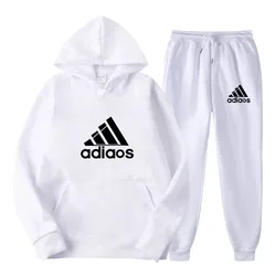 Men's and women's Fall 2024 hooded sweatshirt and sweatpants set