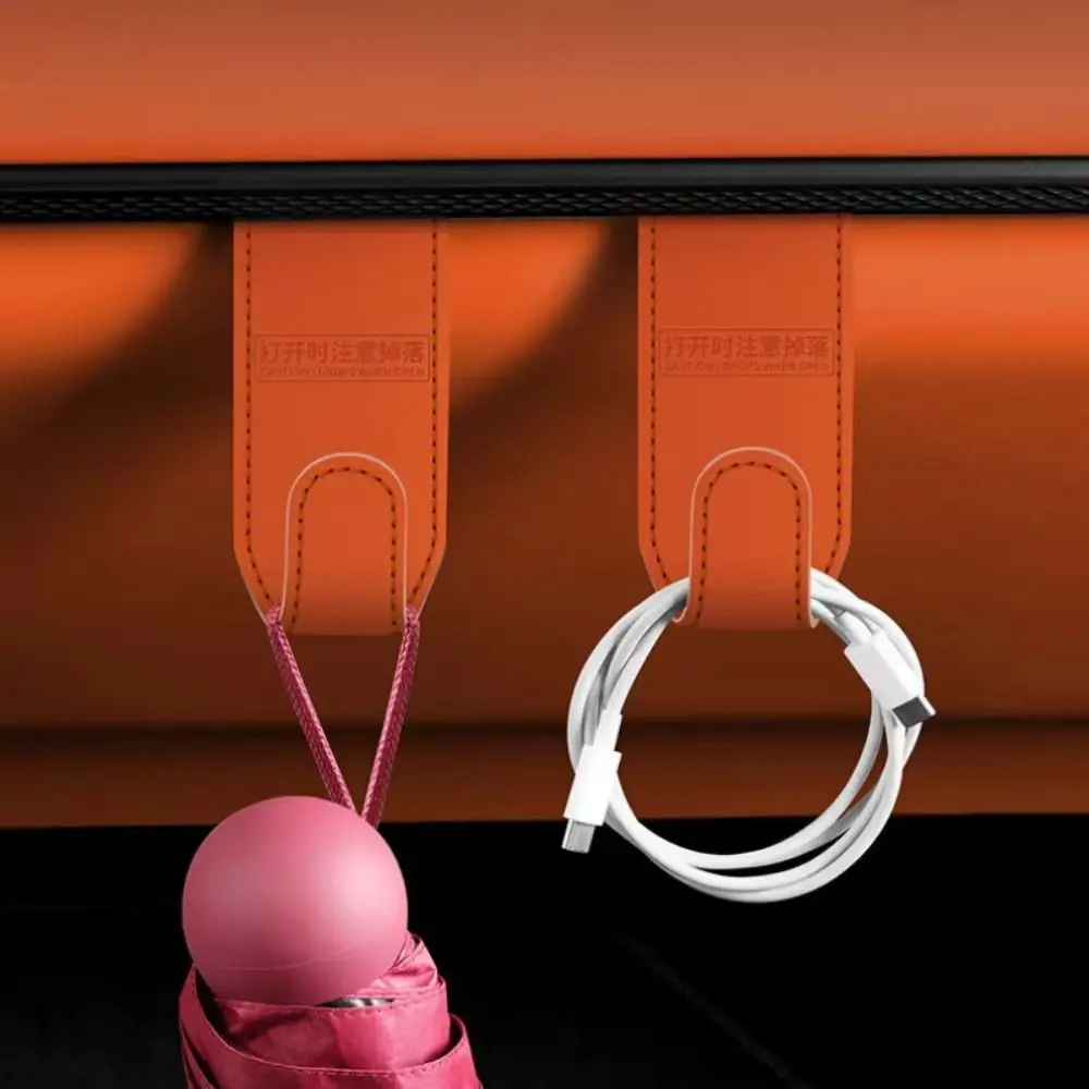 Wear-Resistant Car Glove Box Hook Smooth Surface Single Hook Hanging Car Organizer Strong Load-Bearing Universal