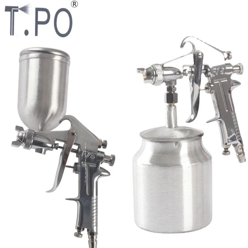 Professional Paint Spray Gun F-75 Pneumatic Sprayer Anti-Rust Paint For Can Furniture Car Paint Glue High Atomizing Spray Gun