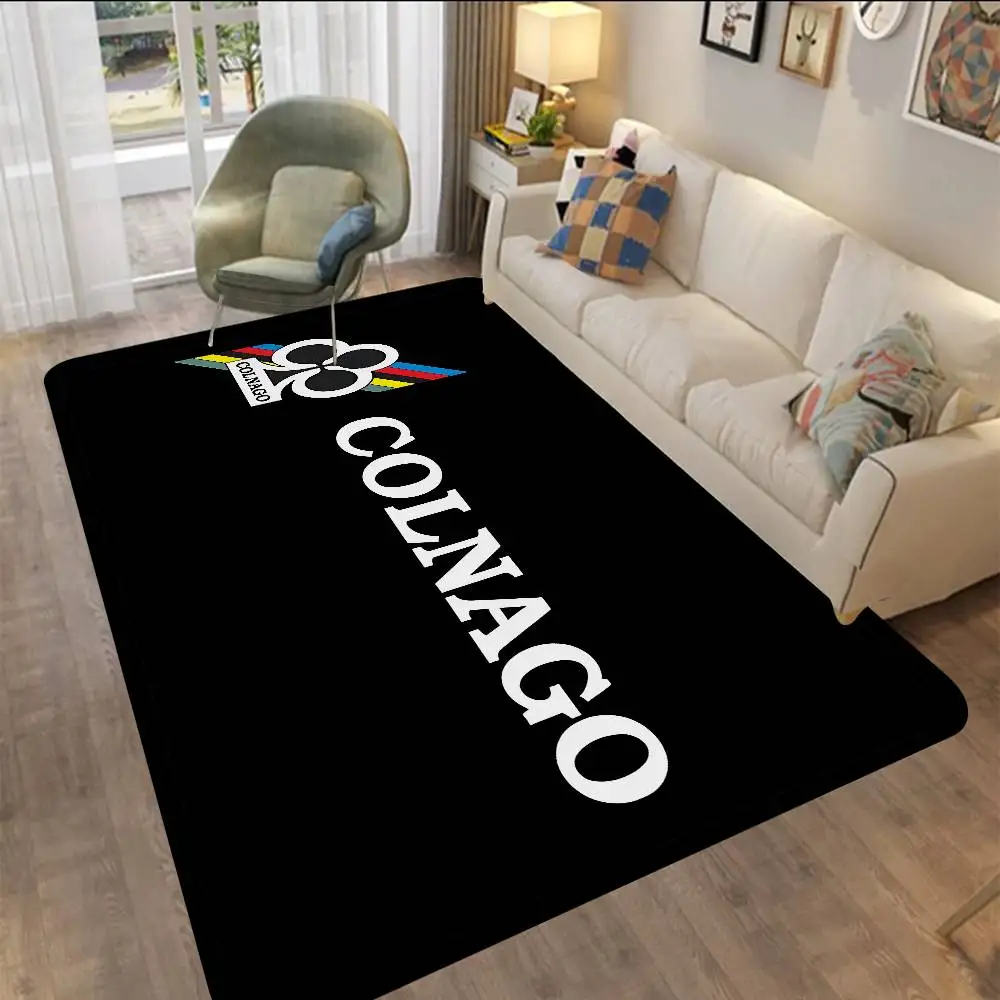 Bicycle C-Colnagos Floor Mat INS Style Soft Bedroom Floor House Laundry Room Mat Anti-skid Household Carpets