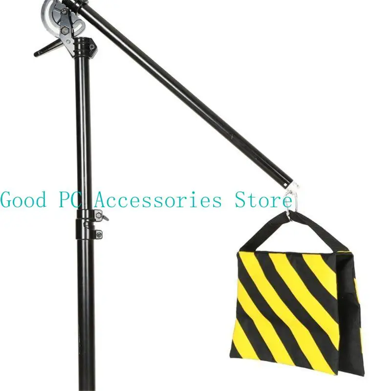 

R53C Photography Balance Sandbag Multi-function Double Zipper 2 Color Stripes Weight Bag for Photo Video Studio Stand