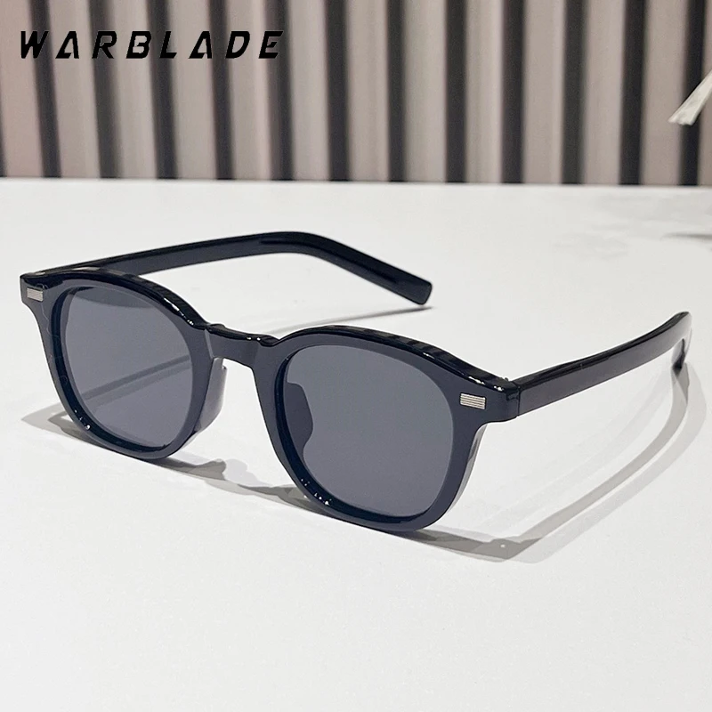 2026 Fashion Rivet Round Sunglasses Clear Tinted Lens Party Candy Color  Luxury Brand Design Sun Glasses Men Women Oculos De Sol