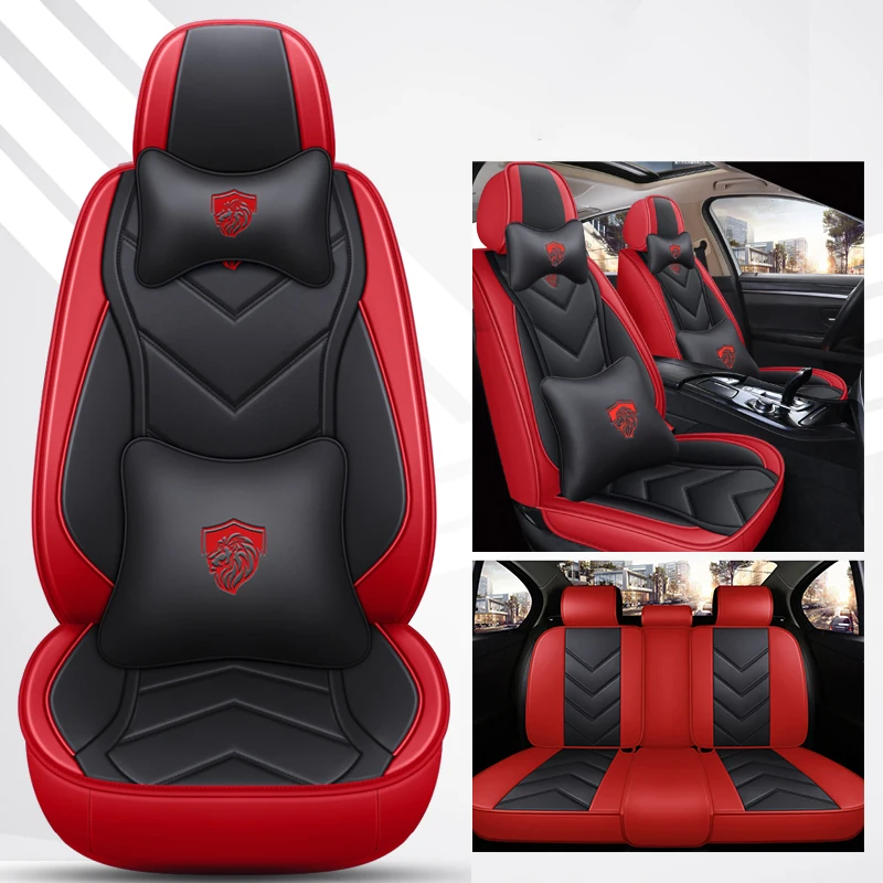 

Leather Car Seat Covers For Nissan Tiida March Qashqai J11 Leaf Jetour X70 X90 Plus Arrizo Auto Interior Accesorios Waterproof