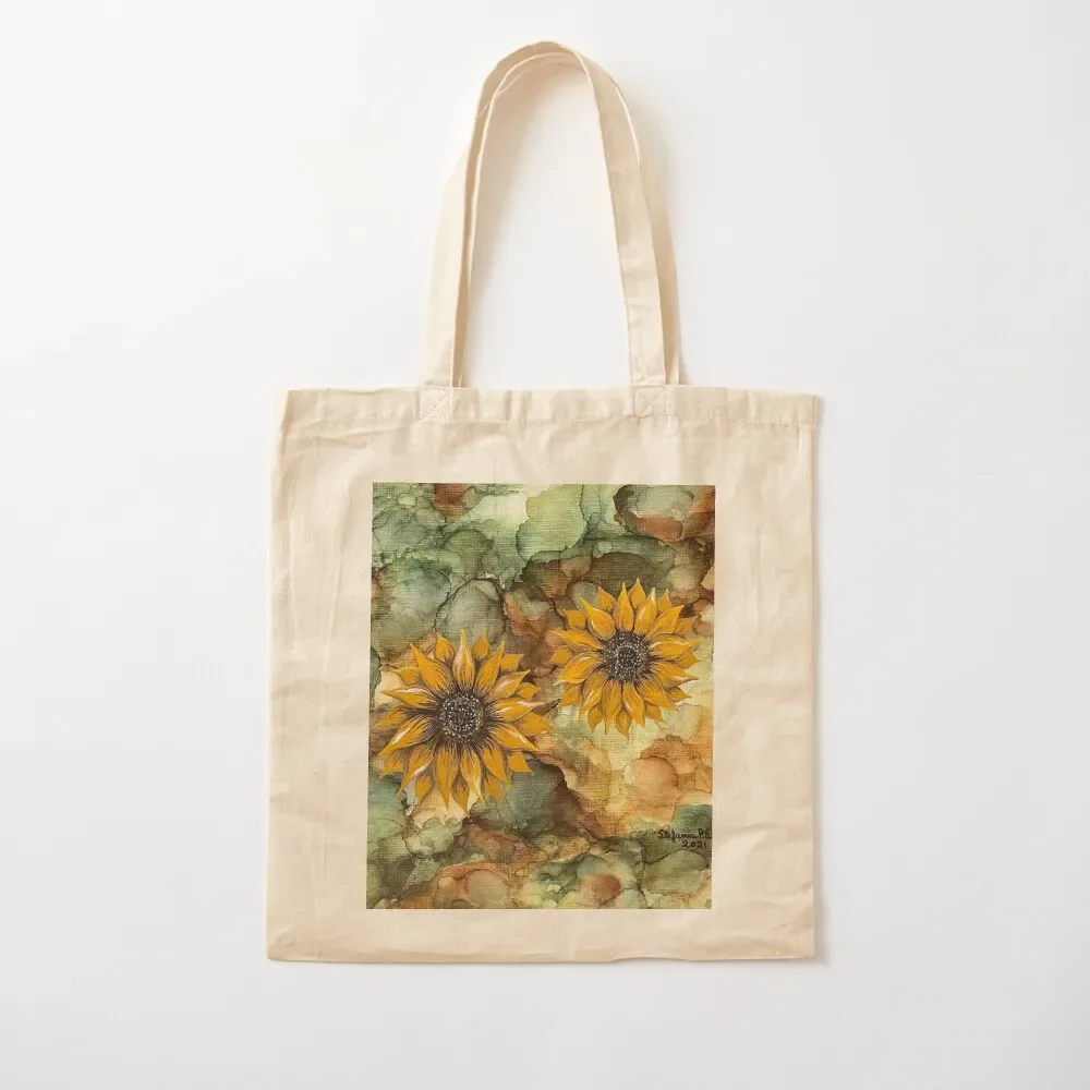 Fall Sunflowers Tote Bag sacs de shopping Cloth bags Women's bag