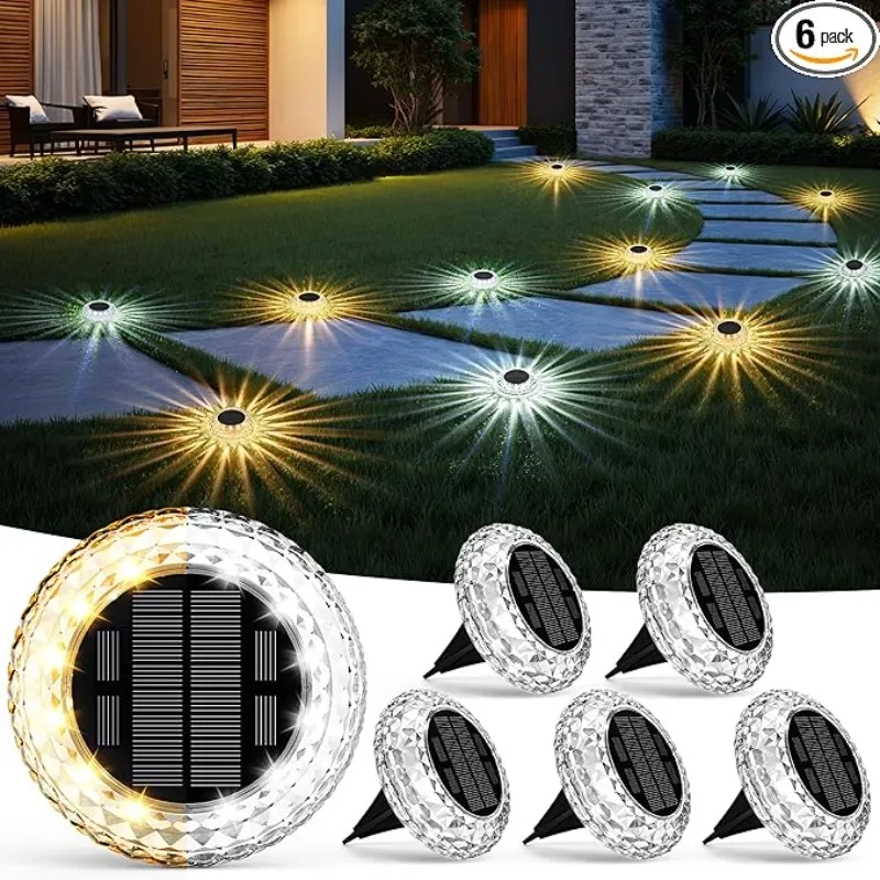 

Solar Underground Light LED Light IP65 Waterproof Deck Light Path Garden Landscape Outdoor Decoration