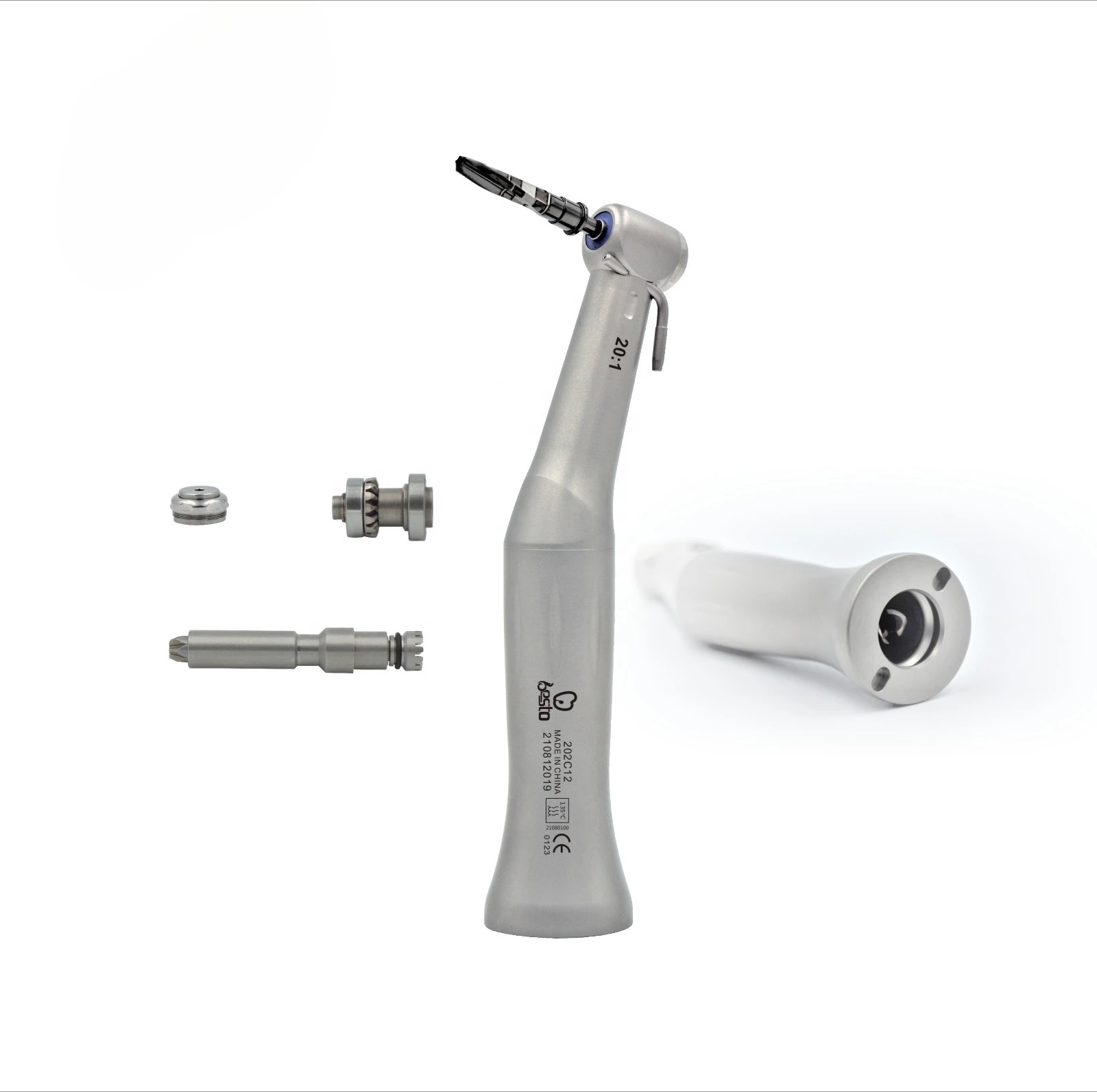 

den tal 20:1 Contra Angle im plant Low Speed Handpiece Stainless Odontologia Surgical Contra Angle dentistr Instrument