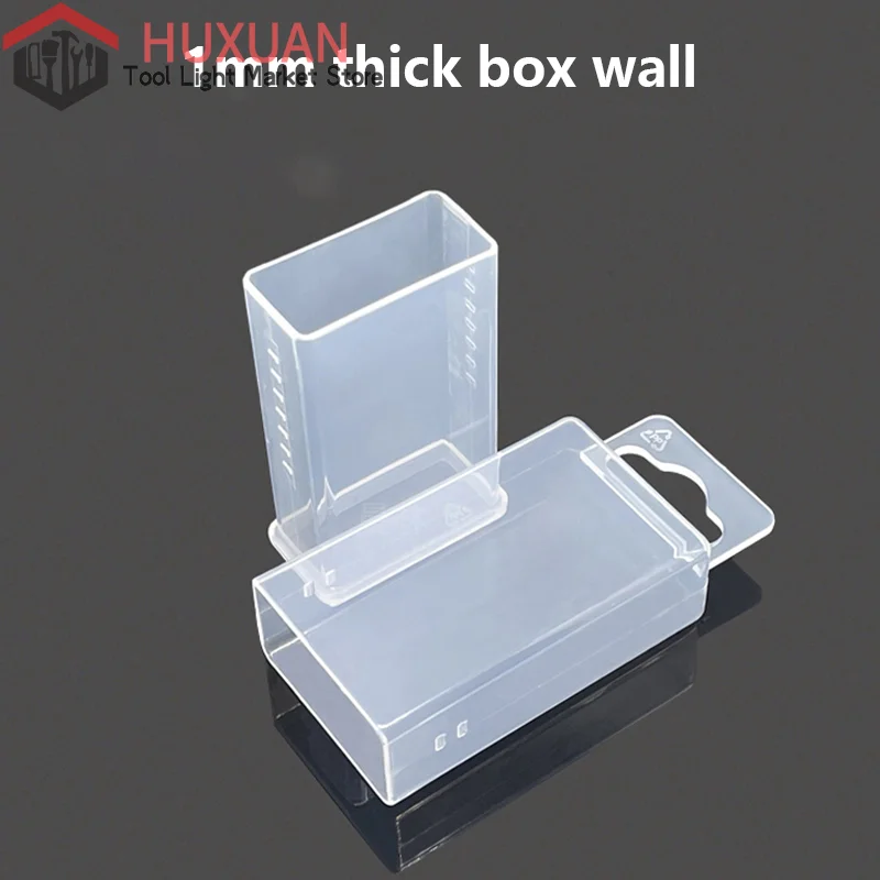 Tool Box Parts Storage Box Drill Milling Cutter Box Rectangular Telescopic Box Twist Drill Box Tap Accessories Tool Packaging