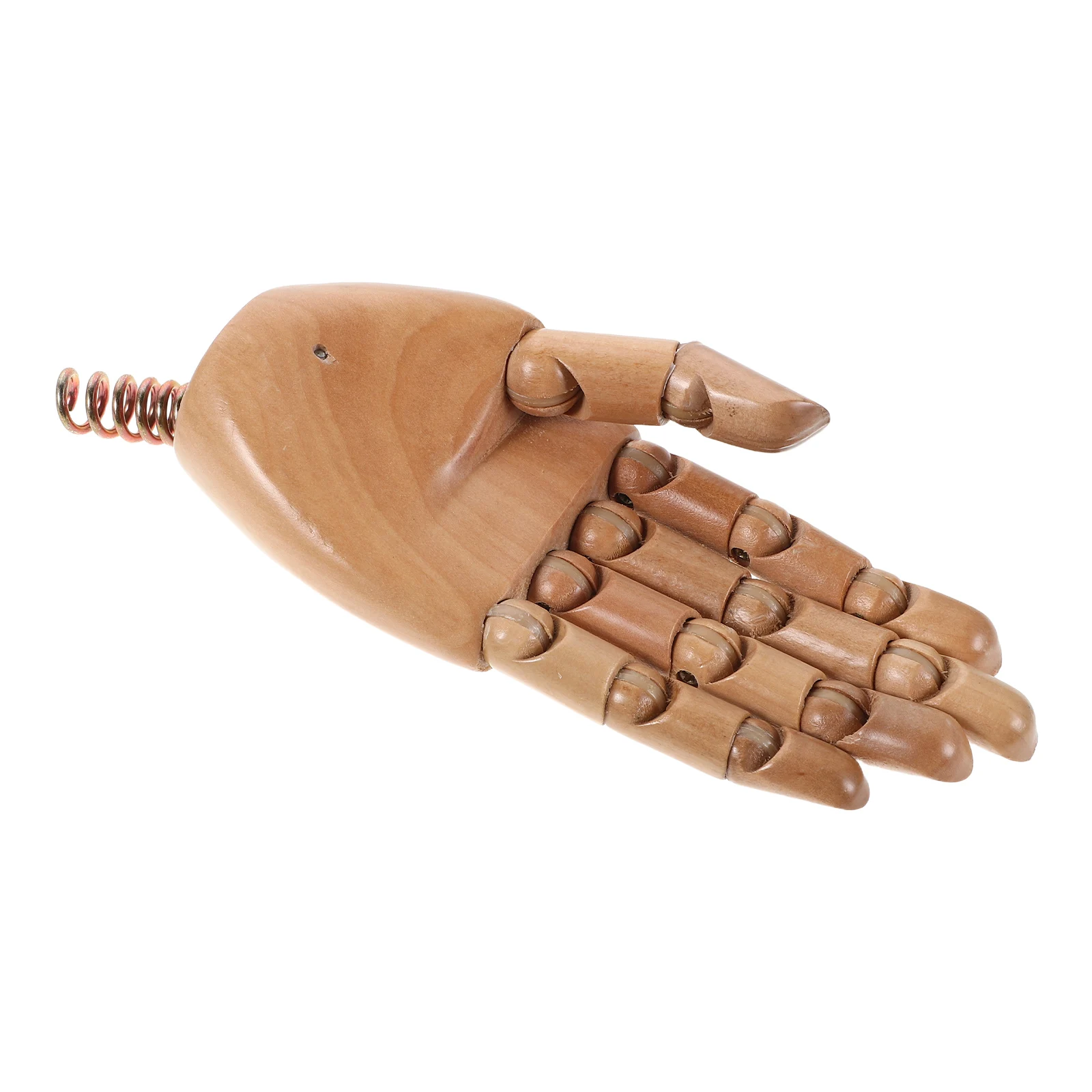 

Solid Wood Hand Art Figure Flexible Joints Poseable Mannequin Left Hand Craft Ornament For Sketching Drawing Photography Display