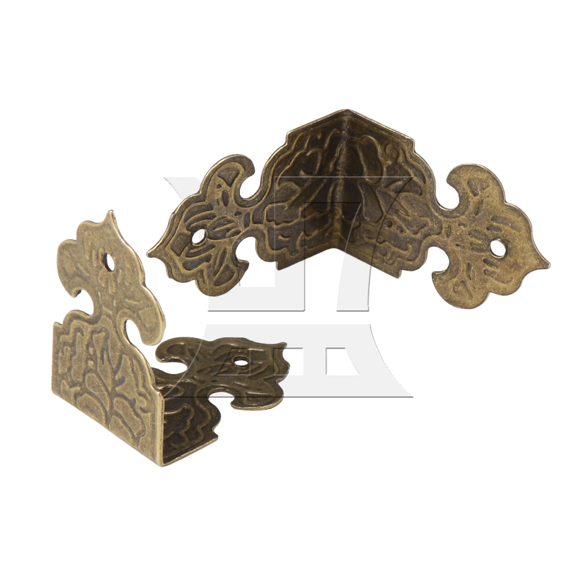 

CNBTR 1pc Antique Furniture Edge Guard K230 Green Bronzy for Table And Chair Decoration Furniture Reinforcement