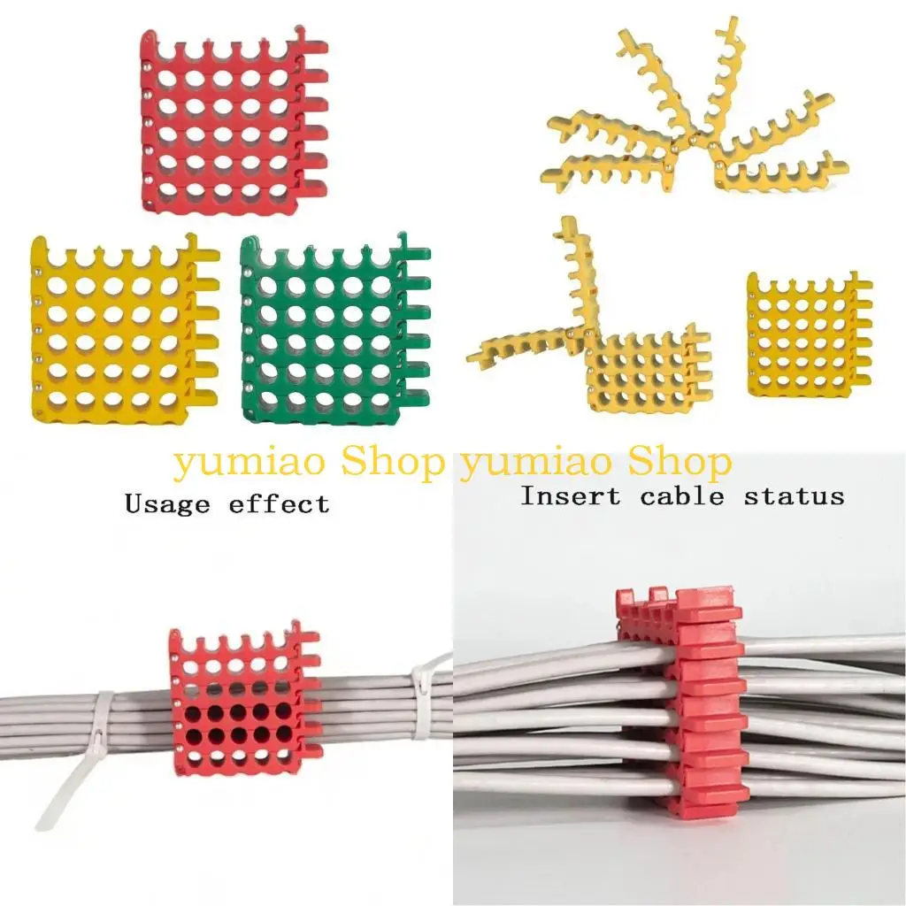 

587B Networks Carding Device Cable Combs Fireproof Generics Cabling Category Cat5 Cat6