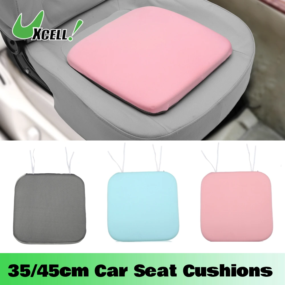 

Uxcell Car Bottom Seat Pad Cover Soft Memory Foam Car Seat Cushions Universal for Car SUV Truck Office Seat Chair Cushions