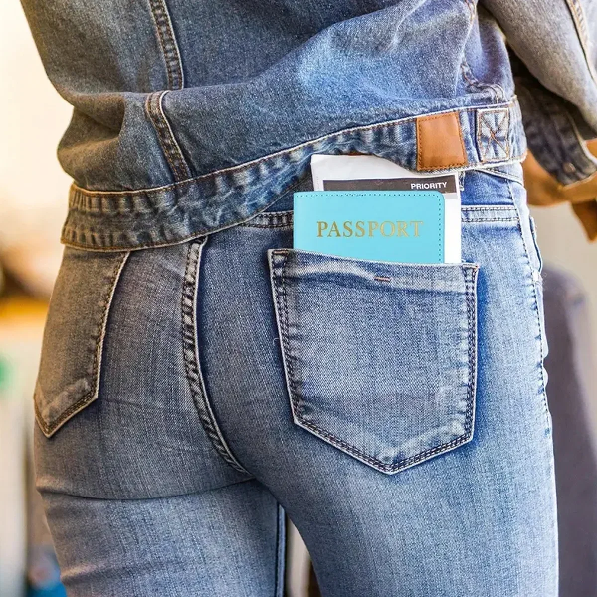 Nuova copertina per passaporto alla moda semplice World Thin Slim Porta passaporto da viaggio Portafoglio regalo Custodia per carte in pelle PU unisex