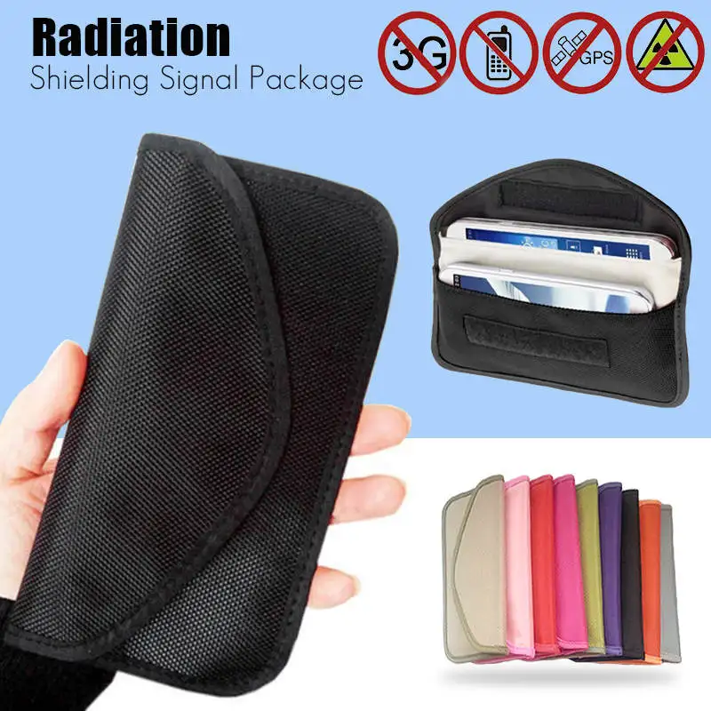 Signal Blocking Bag Faraday Bag Shield Cage Pouch Wallet Phone Case For Cell Phone Privacy Protection And Car Key Dropshopping