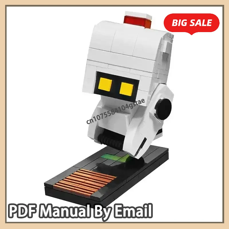 

WELL E Technical M-O Mech Movie Intelligent Cleaning Robot Building Blocks Assembly Model Puzzle Kid Toy Birthday Gift