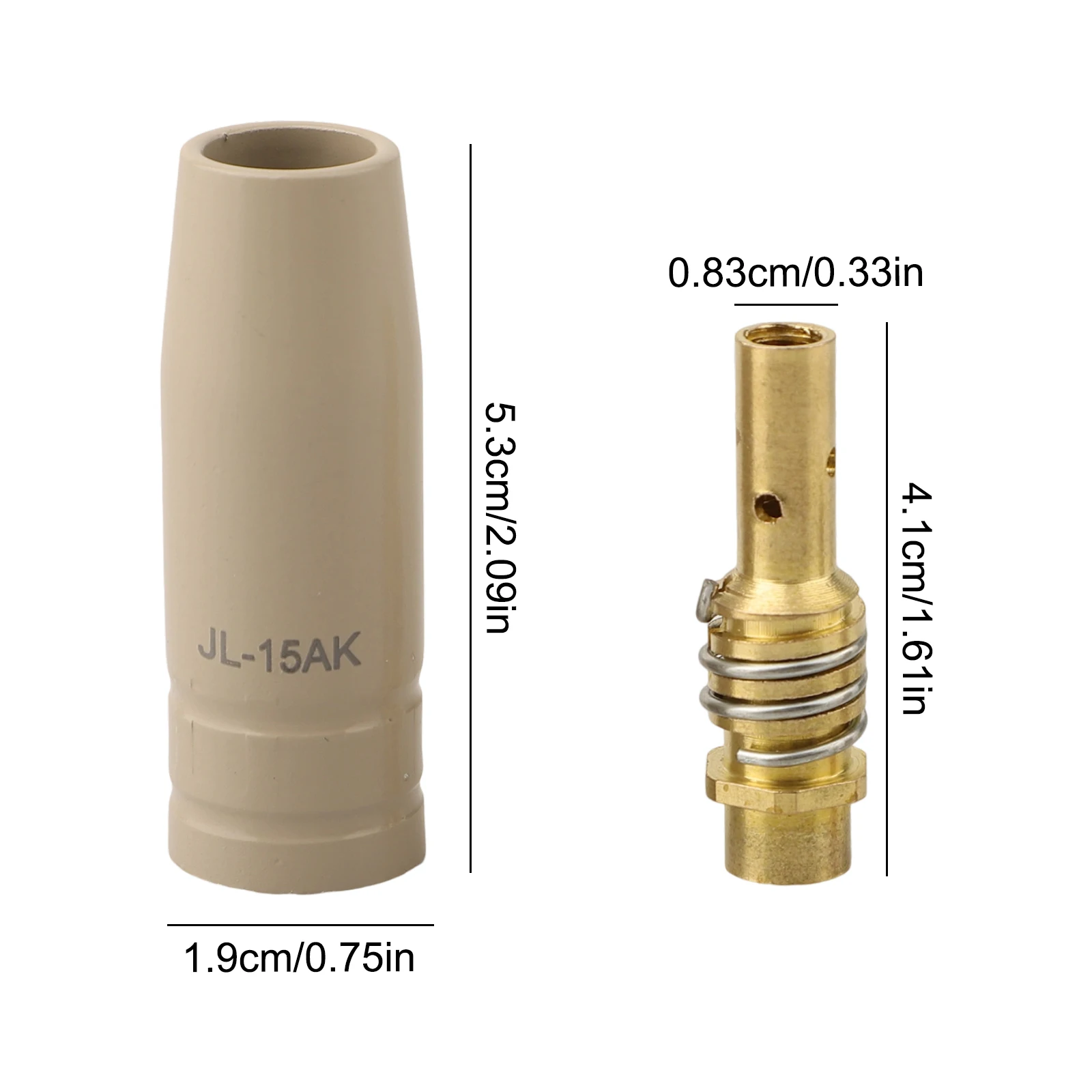 Welding Tool Essentials 14pc Insulated Coating for torch Nozzle Kit Designed for Maximum Efficiency in Metalworking Tasks