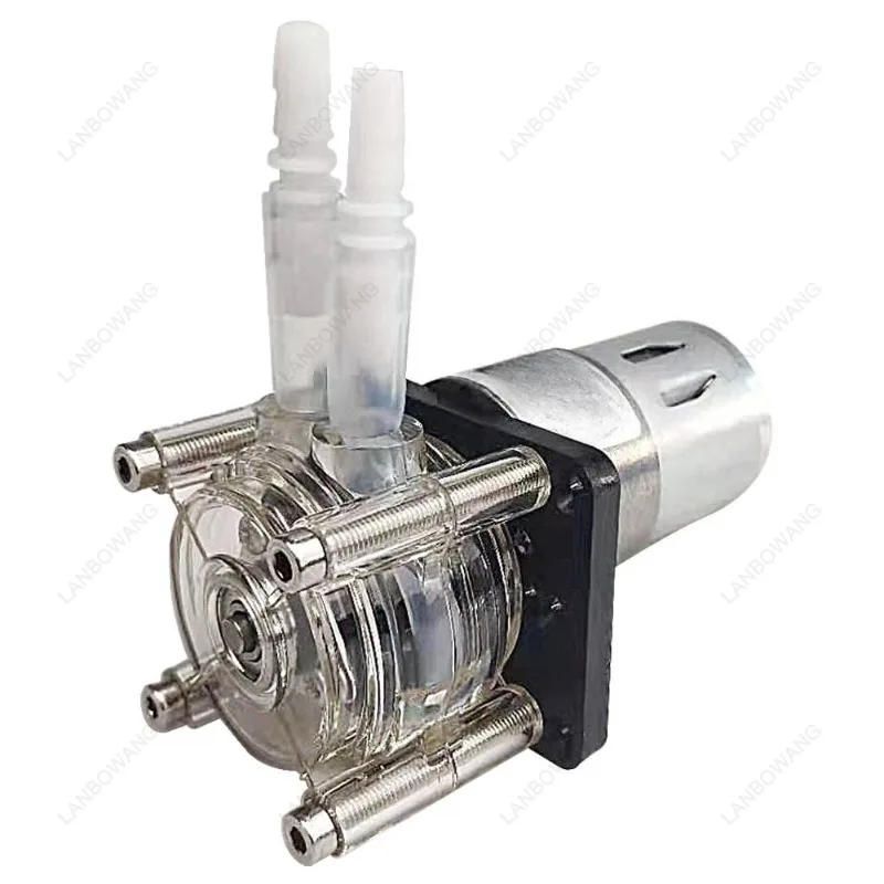 High-flow Peristaltic Pump, Easy-install Peristaltic  12v/24v Metering  Vacuum , 500ml/min Flat Panel Model