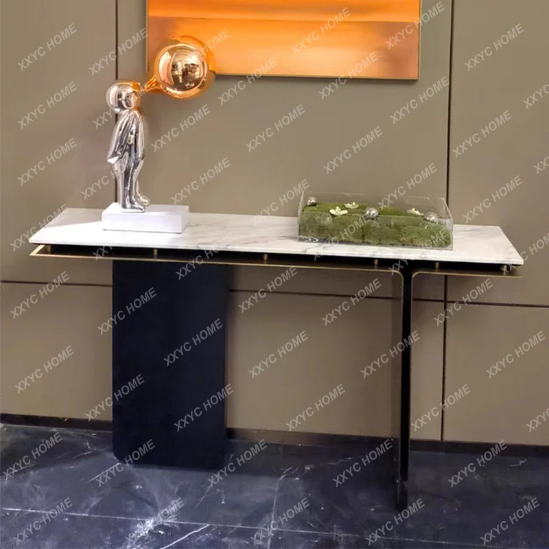 XX Small apartment entry  light luxury against the wall Entrance platform, aisle corridor decoration hotel end view platform