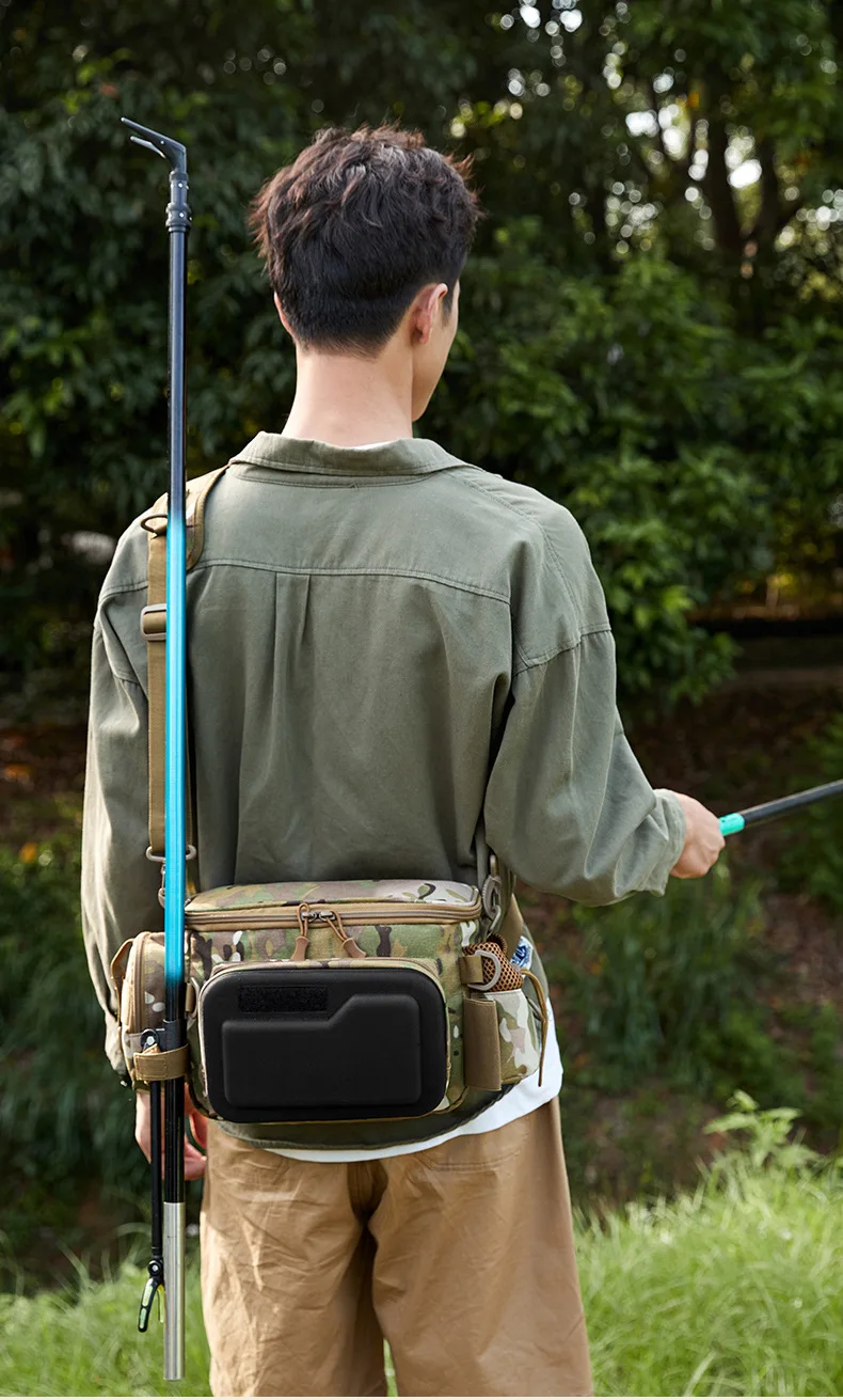 

Камуфляжный тактический поясной ремень, уличный ремень, многофункциональное хранилище, спортивная водостойкая поясная сумка большой вместимости.