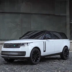 1/18 Land Range Rover Alloy Car Model Diecasts Metal Off-road Vehicles Car Model Sound Light Simulation Collection Kids Toy Gift