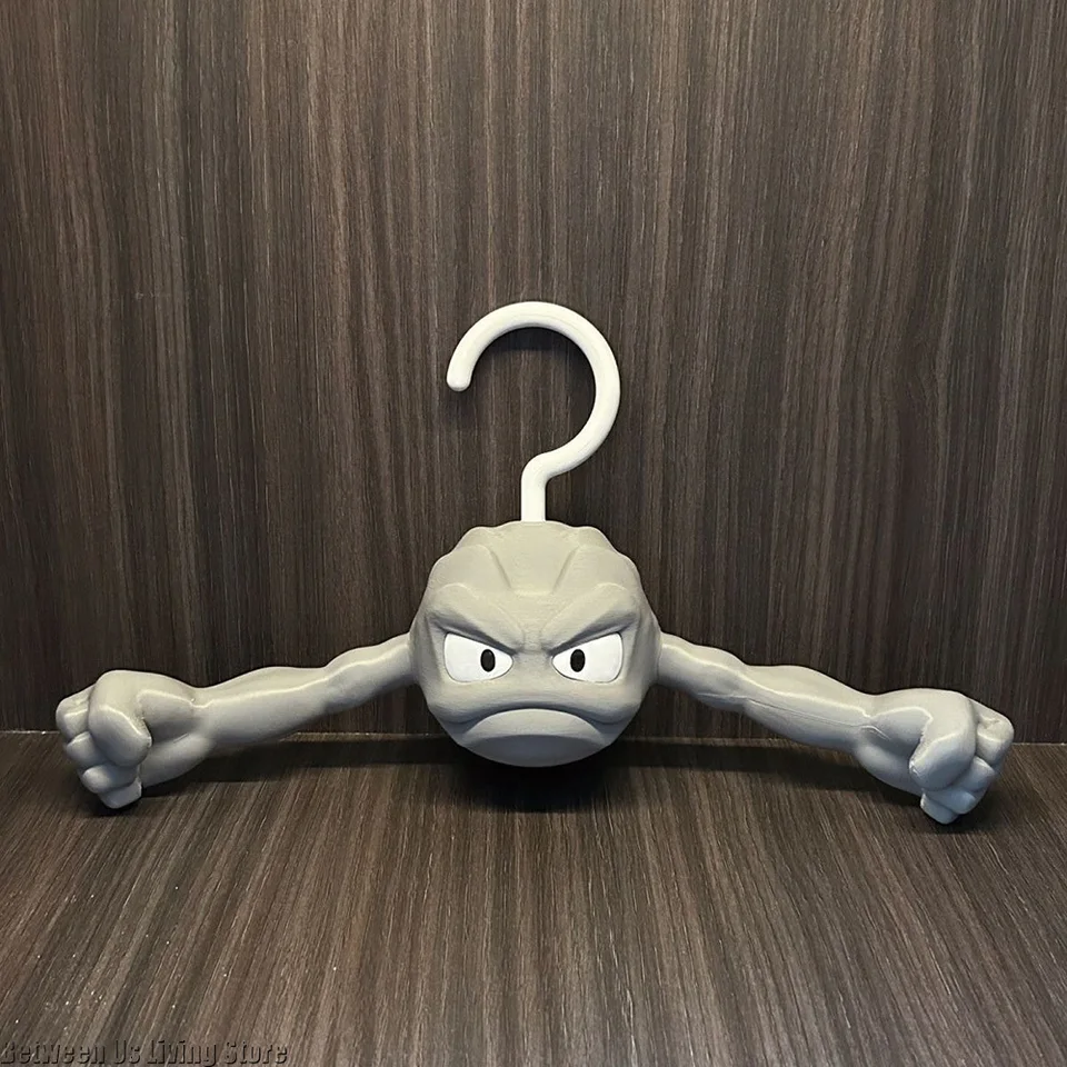 Geodude 3D プリントハンガーアニメキャラクタークリエイティブ楽しい