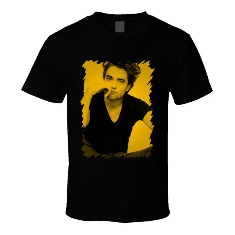 Robert Pattinson Stylish Pose Neon Color T Shirt
