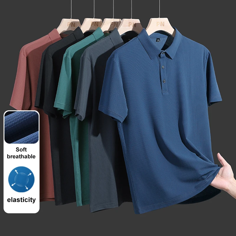 -9xl Summer Polo Shirt New Breathable