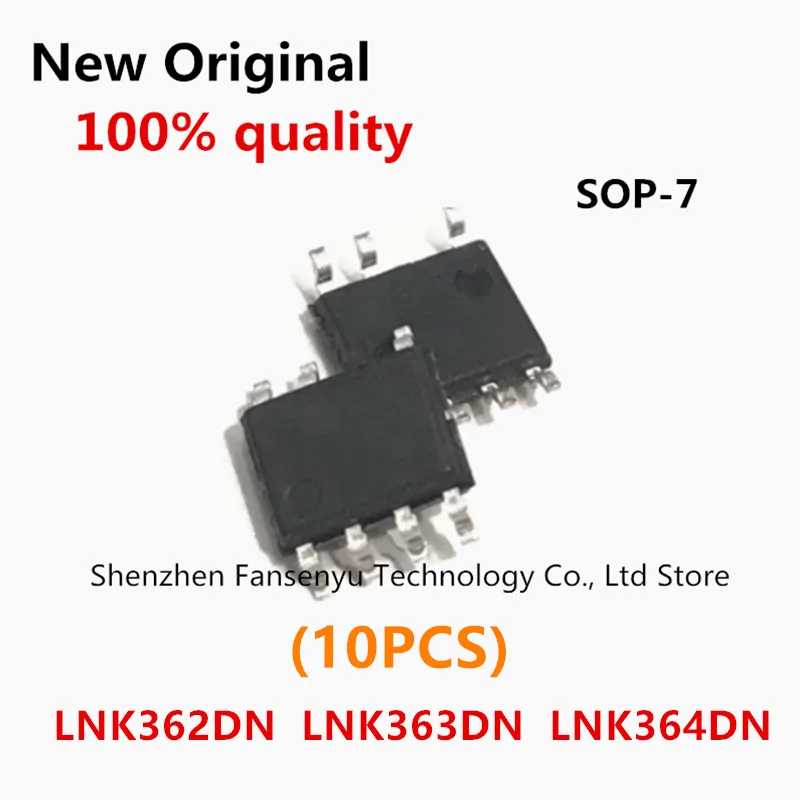 (10piece)100% New LNK362DN LNK363DN LNK364DN sop-7 Chipset
