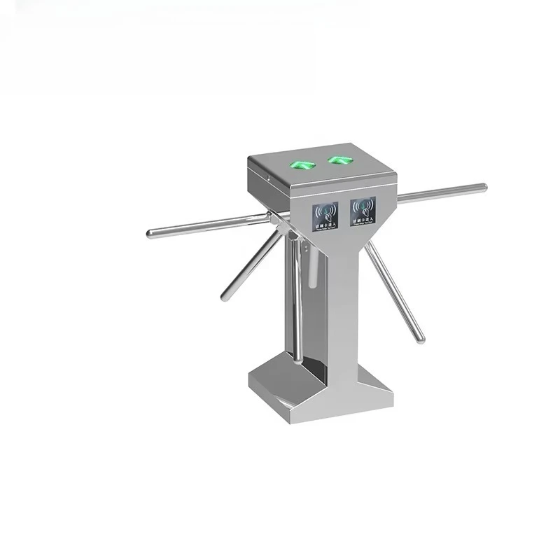 Double Movement Turnstile Two Way Direction Dual Walkways Compact Turnstile Tripod Gate