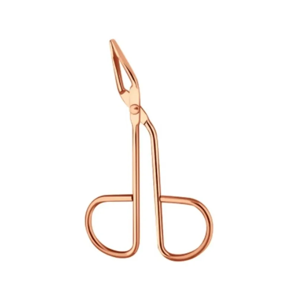 Stainless Steel Eyebrow Tweezer With Handles Elbow Elbow Eyebrow Pliers Clip Mechanism Hairgripping Eyebrow Trimming