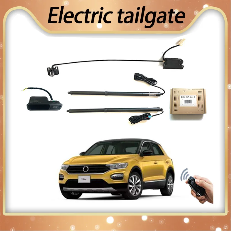 Power Tailgate For VW T-ROC 2018+ Electric Tail Gate Lift Car Trunk Auto Open Close Gate Kit Lids