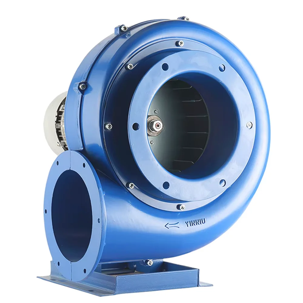 

Blue Forced Draft Fan With Copper Motor For Industrial Boiler Heating