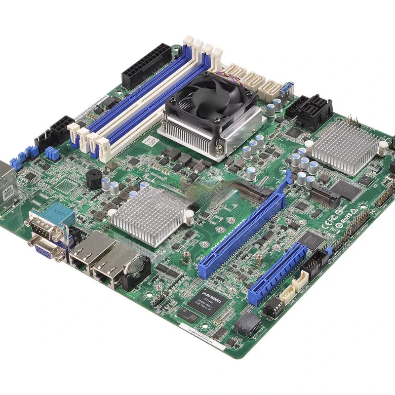 D1541D4U-2T8R Integrated CPU Server Mainboard Intel Xeon D1541 IPMI