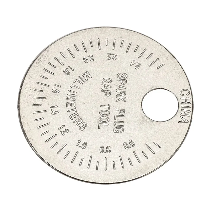 [in stock] Spark Plug Space Tool Gapper Gauge- Wire Spark Plug Space Measuring Tool Scaled from .020Inch to .100Inch