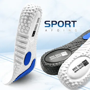 EVA Einlegesohlen Für Schuhe Sohle Stoßdämpfung Deodorant Atmungsaktive Kissen Laufende Einlegesohlen Für Füße Mann Frauen Orthopädische Einlegesohlen