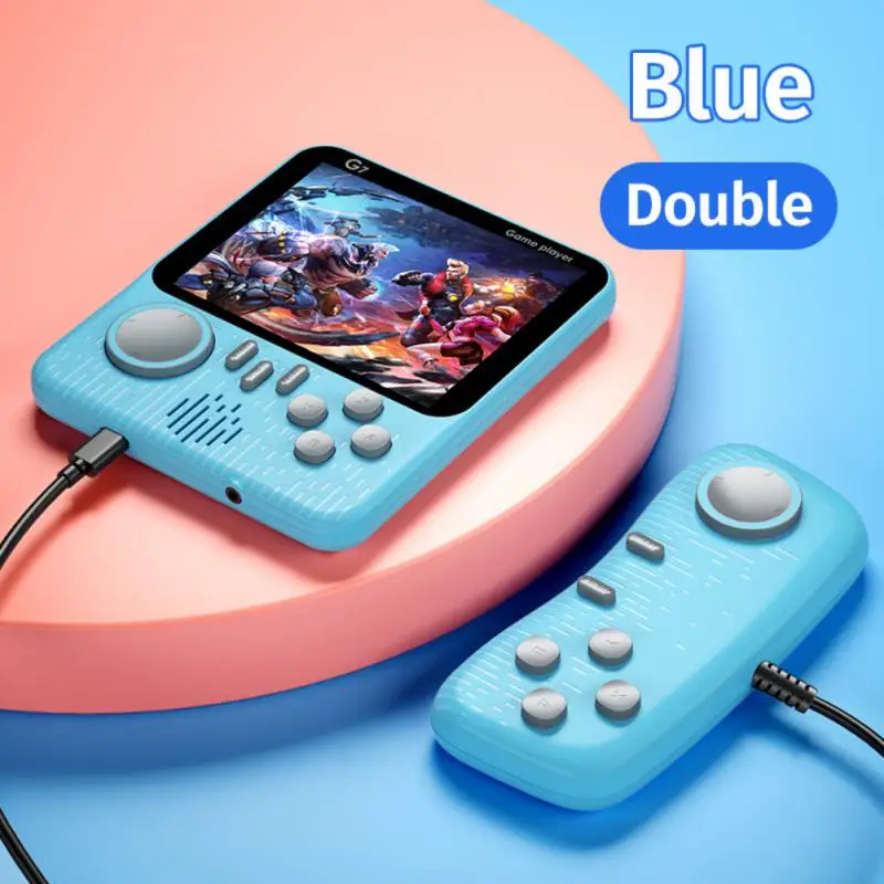 Coolbaby G7 Ultra-thin Mini Retro Handheld Portable Game Console 3.5-Inch Color Screen Built-In 666 Game For Kids Gift