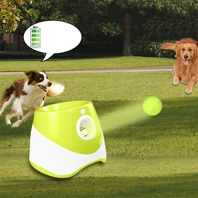 

Dogs Chase Automatic Toys Dog Tennis Ball Launcher Automatic Fun Interactive Machine Fun Interactive Catapult Throw Rechargable