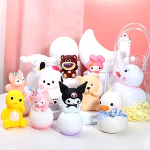 Anime Sanrio Hello Kitty Kuromi CinnaMoroll Night Light Bright Melody Breaky Kawaii Birthday Lamp Birthday Gifts for Children 12 Main Sales things from Hello Kitty - №3
