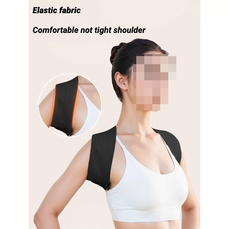 Corrector de postura ajustable para Fitness de espalda, adecuado tanto para hombres como mujeres para dar forma, tirar hacia arriba y ayudar con correas para los hombros