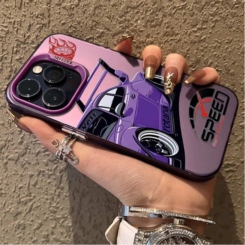 Cool Multi-color Car Phone Case for Xiaomi Mi 14T 13T 12T Pro for Xiaomi 14 13 12 11 Ultra Lite 5G NE 10 12X 12S 11i 11X Pro