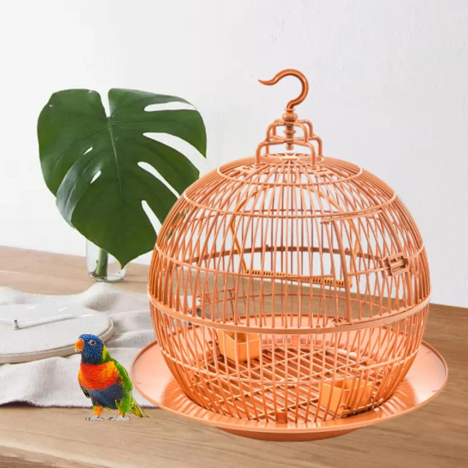 

Клетка для птиц, клетка для птиц, декоративная переноска для птиц, элегантная клетка для попугаев, шарики в форме для канарейки, ара, волнистых попугаев, корелл, маленьких птиц