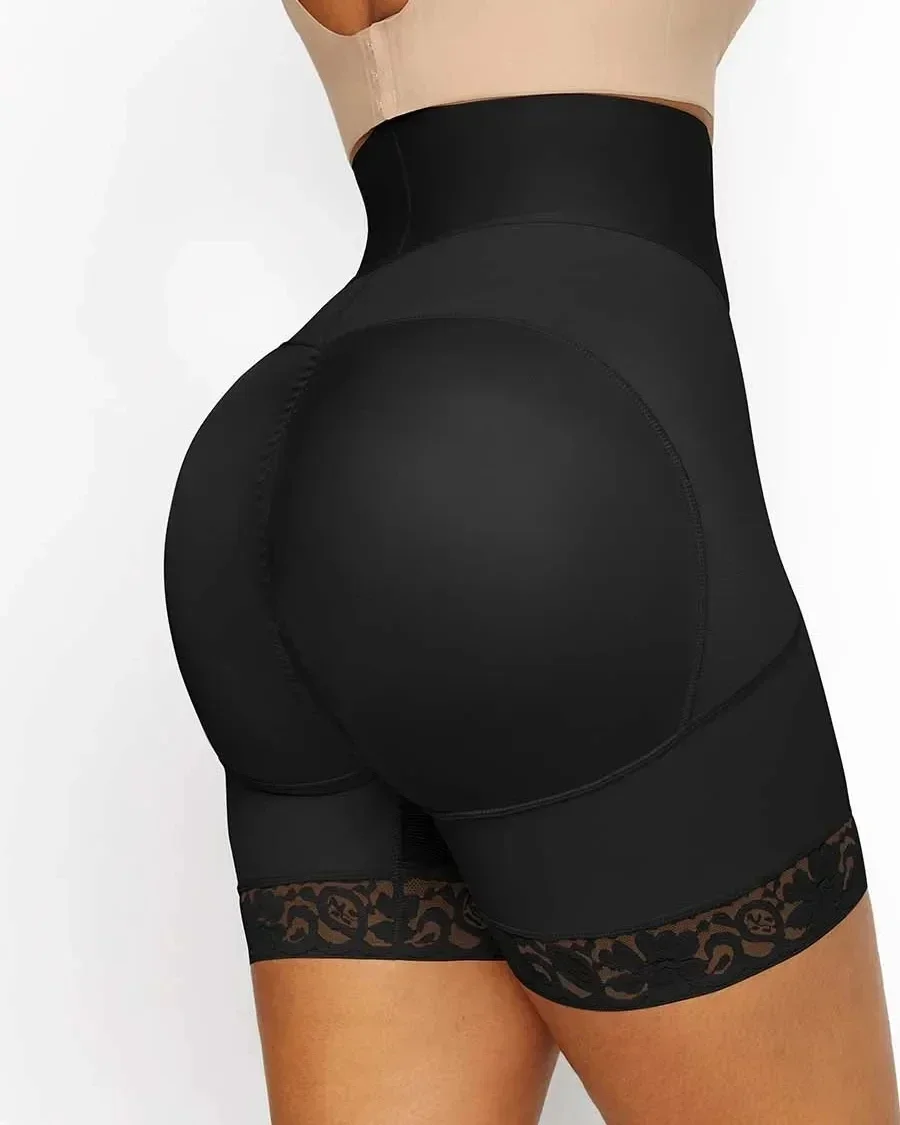 3 Boned Butt Lifter Shapewear Shorts Women Body Shaper Waist Trainer Belly Control Panties Body Shapewear Fajas