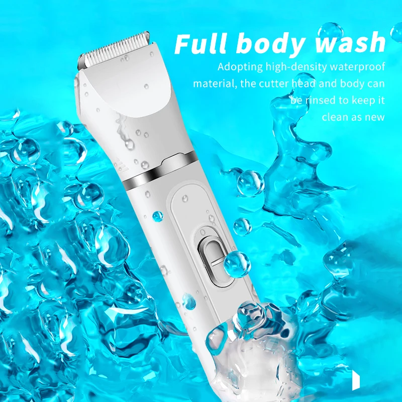 Waikil เครื่องโกนขนไฟฟ้าแบบมืออาชีพสำหรับสัตว์เลี้ยงสำหรับแมวและสุนัขสี่ในหนึ่งเครื่องเล็มที่ตัดเล็บอเนกประสงค์เครื่องชาร์จแบบ USB