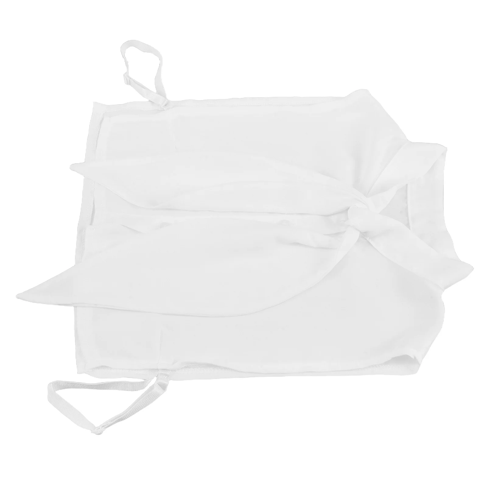 

Fashionable White Faux Collar Women's Detachable Rabbit Ear Design Decorative Shirt Collar for Blouses Sweaters Coats Lapel